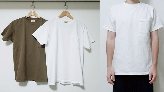 レビュー グッドウェアのポケットtシャツのサイズ感を紹介 Usa製の厚手生地が最高でおしゃれ だいのメンズファッションブログ